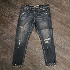 BKE Payton midrise size 32 distressed ankle length jeans